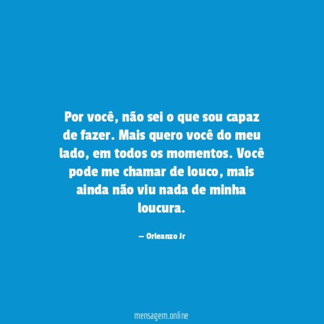 Por você