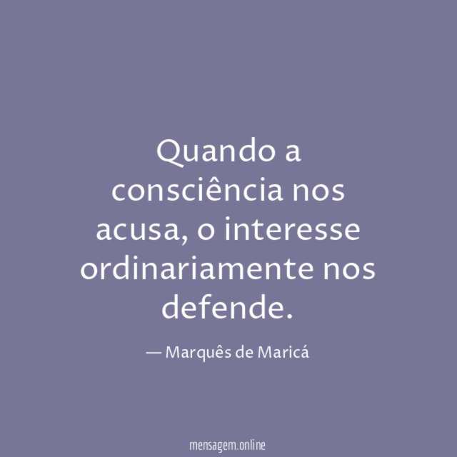 Quando a consciência nos acusa