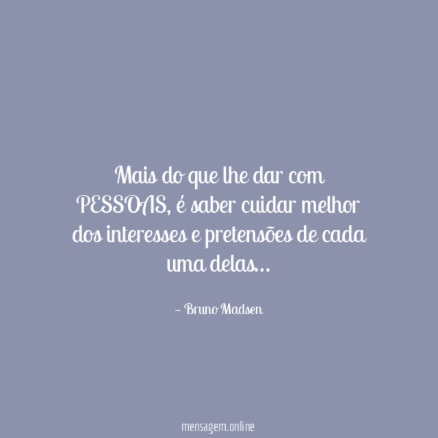 mais do que lhe dar com PESSOAS