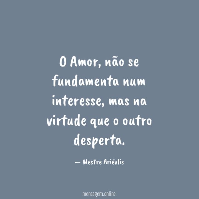 O Amor