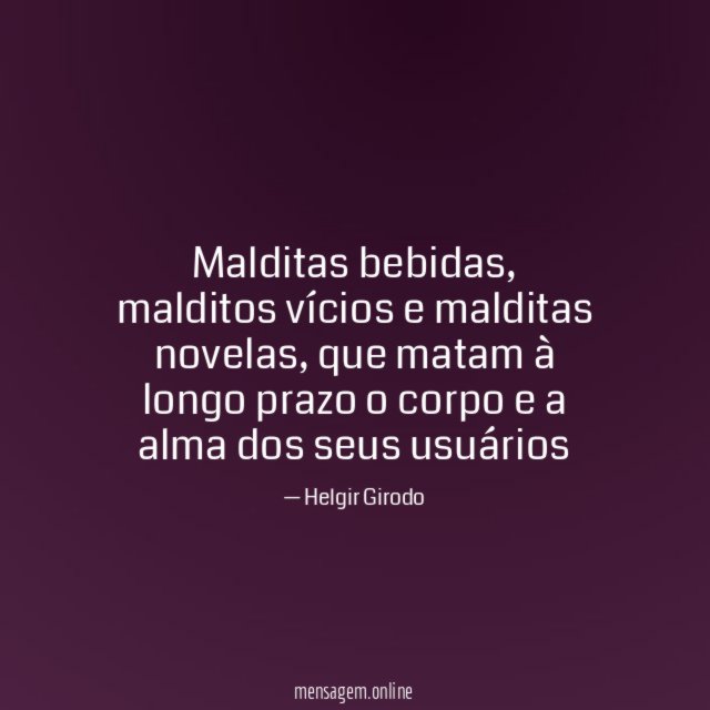 Malditas bebidas