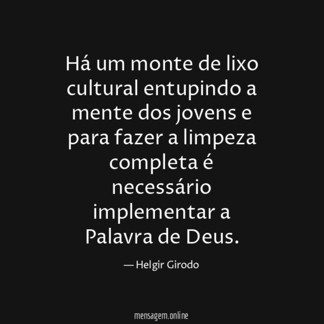Há um monte de lixo cultural entupindo a
