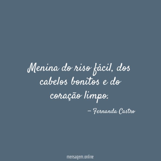 Menina do riso fácil