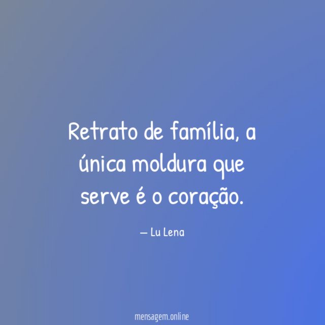 Retrato de família