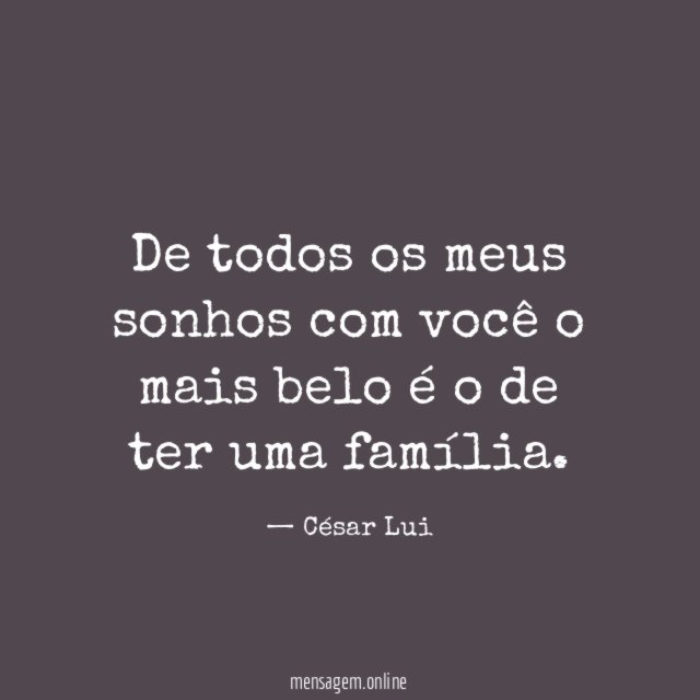 De todos os meus sonhos com você
