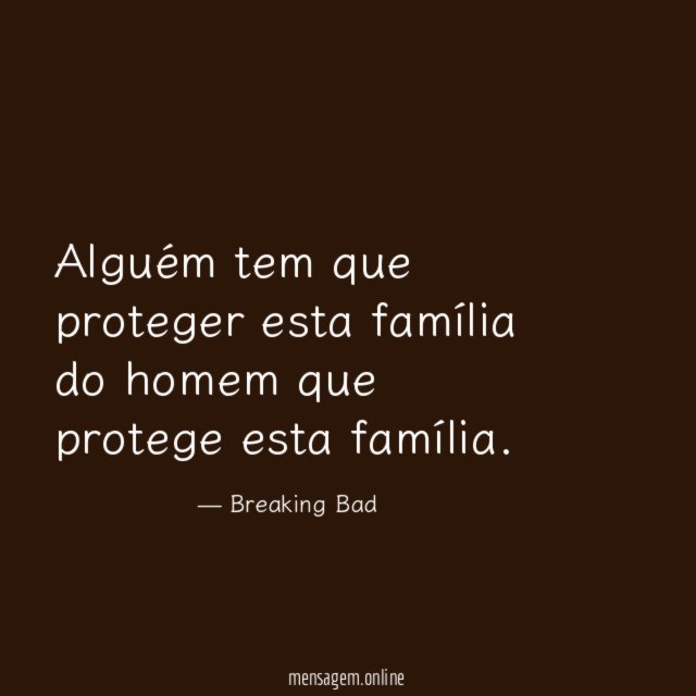 Alguém tem que proteger esta família do homem
