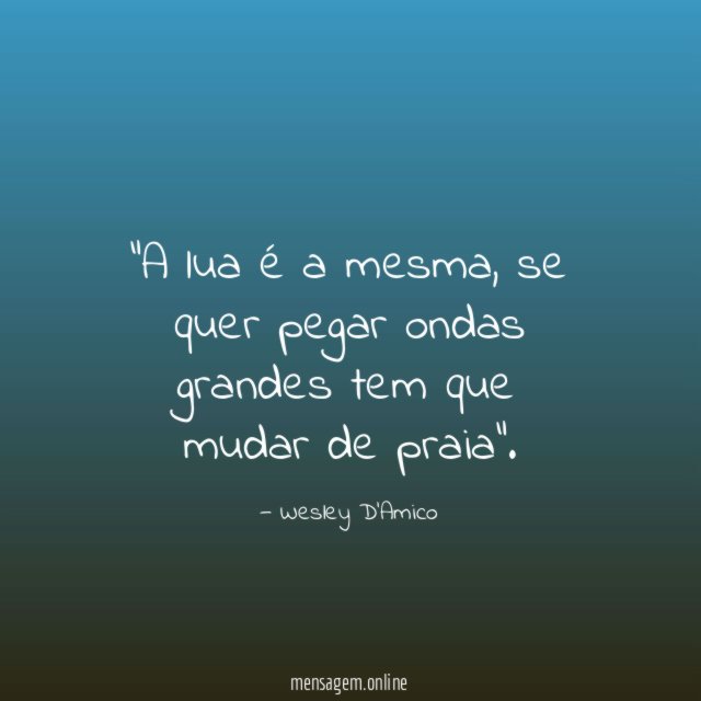 A lua é a mesma