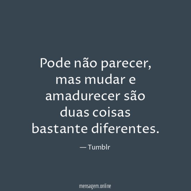 Pode não parecer