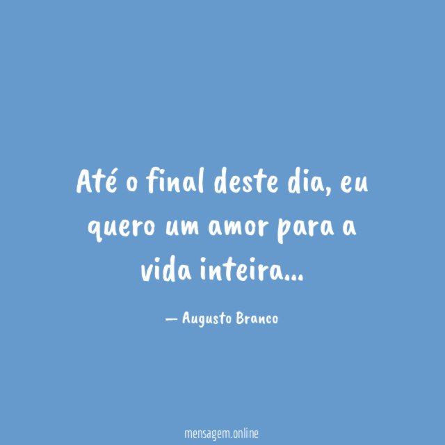 Até o final deste dia