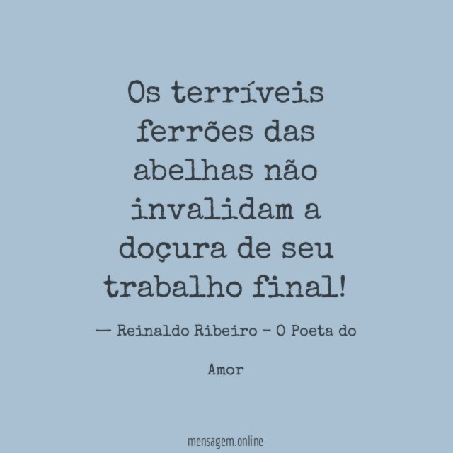 Os terríveis ferrões das abelhas não invalidam a