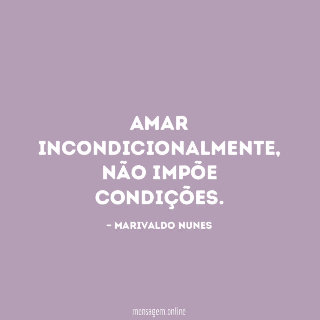 Amar incondicionalmente