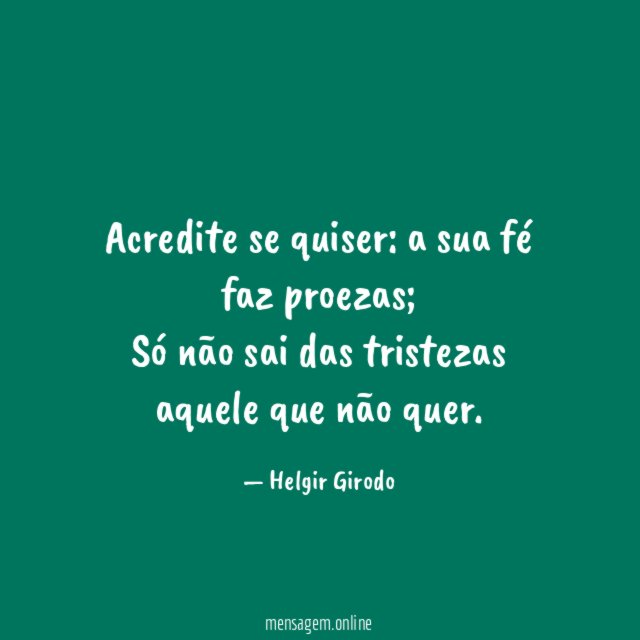 Acredite se quiser