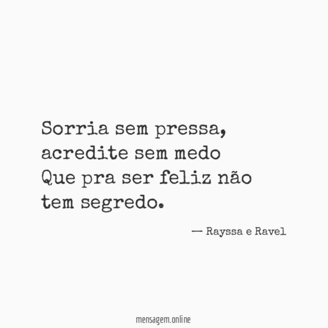 Sorria sem pressa