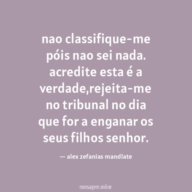 nao classifique-me póis nao sei nada