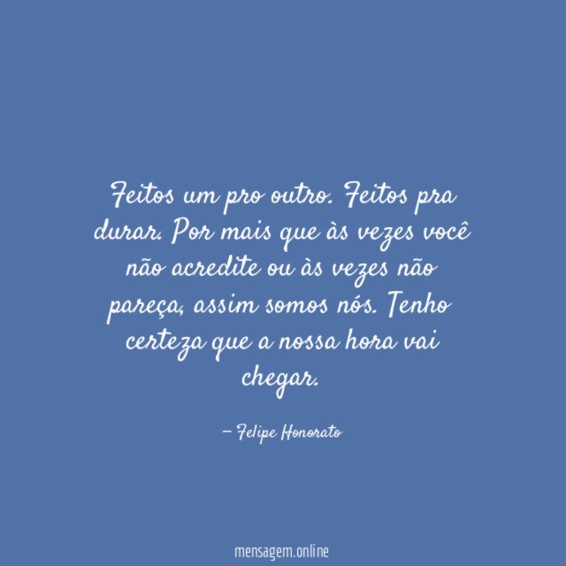 Feitos um pro outro