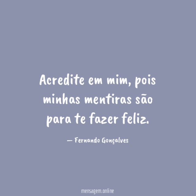 Acredite em mim