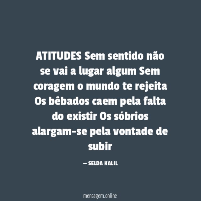 ATITUDES