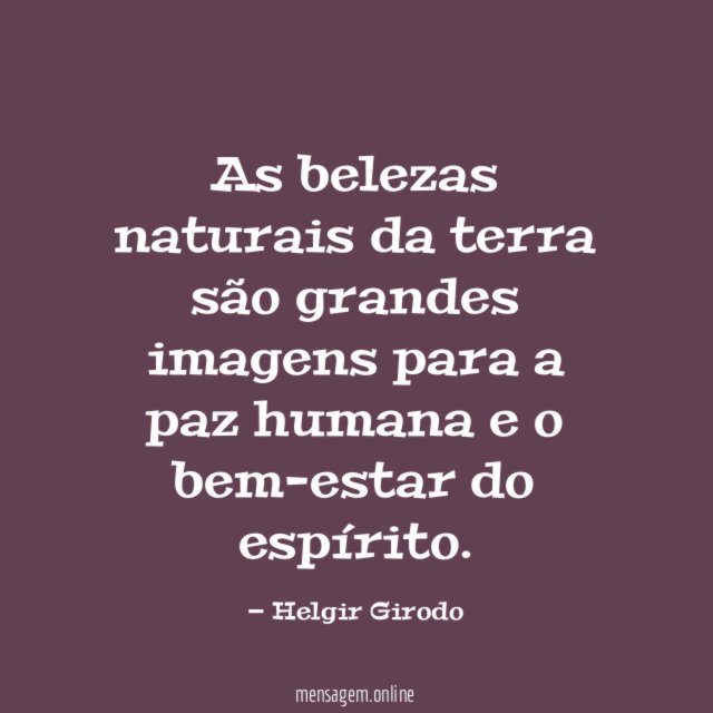 As belezas naturais da terra são grandes imagens