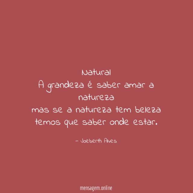 Natural