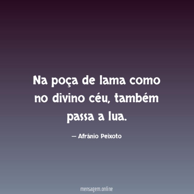 Na poça de lama como no divino céu