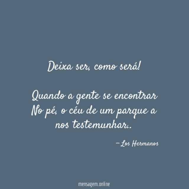 Deixa ser