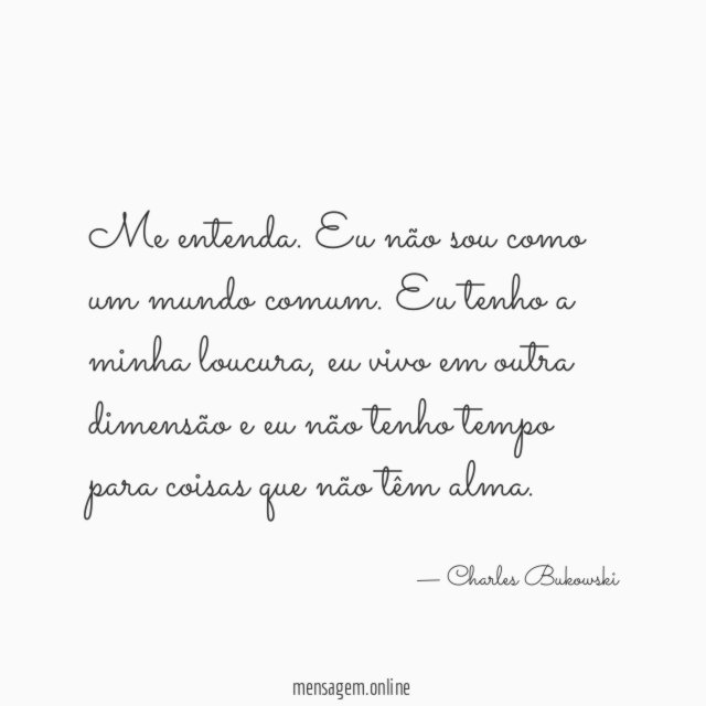 Me entenda