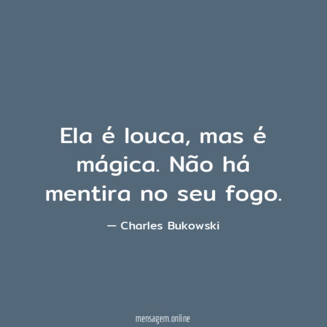 Ela é louca