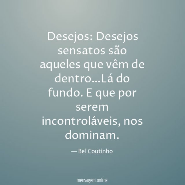 Desejos