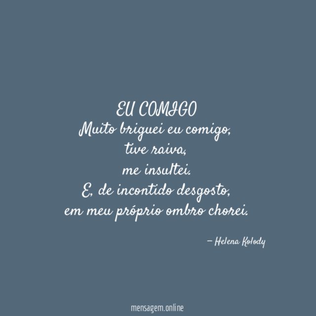 EU COMIGO