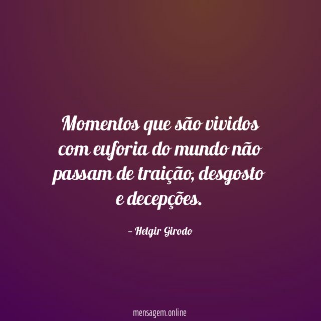 Momentos que são vividos com euforia do mundo