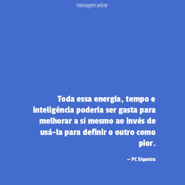 Toda essa energia