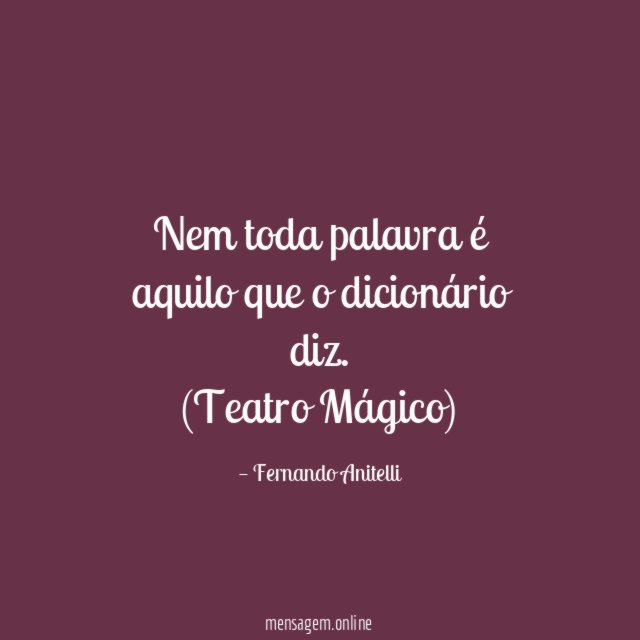 Nem toda palavra é aquilo que o dicionário diz
