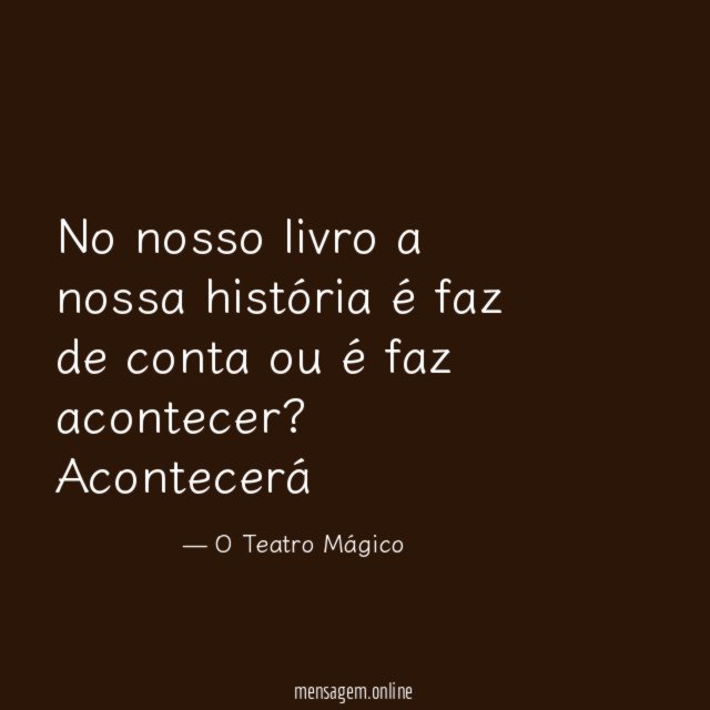 No nosso livro a nossa história é faz