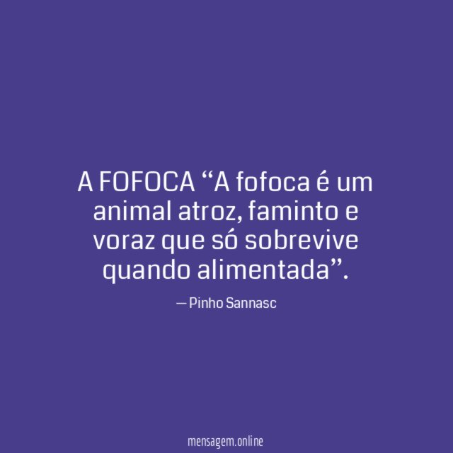A FOFOCA