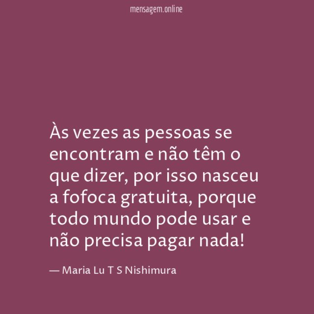 Às vezes as pessoas se encontram e não