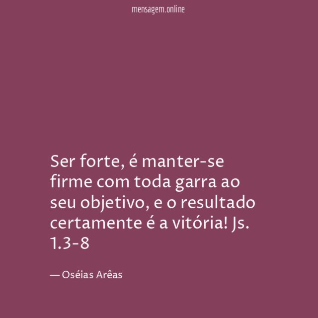 Ser forte