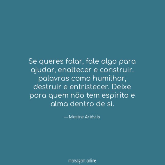Se queres falar