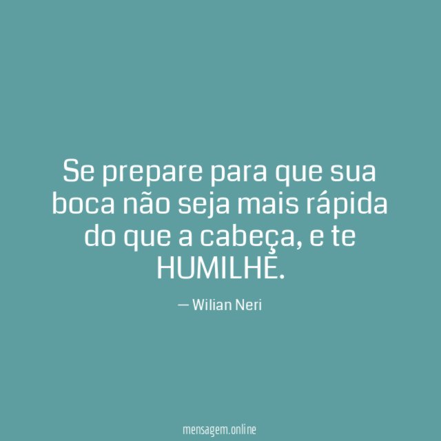 Se prepare para que sua boca não seja