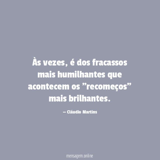 Às vezes