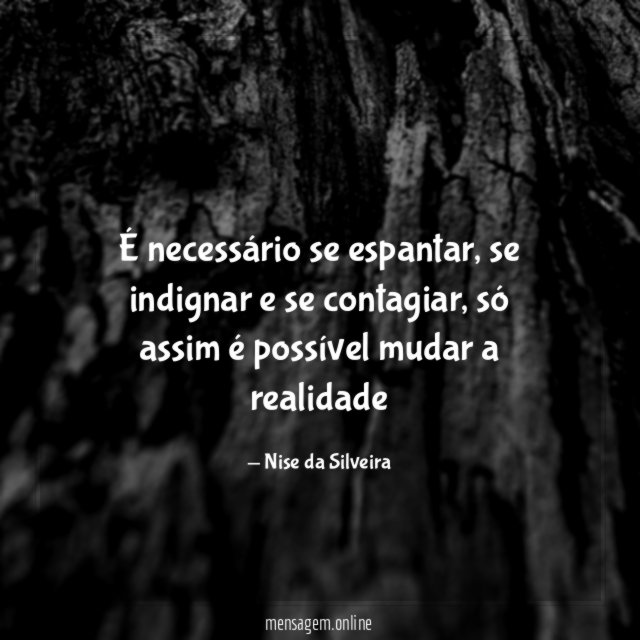 É necessário se espantar