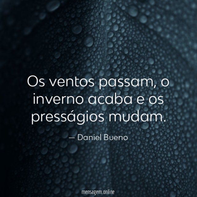 Os ventos passam
