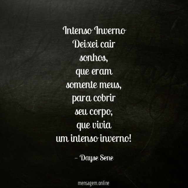 Intenso Inverno