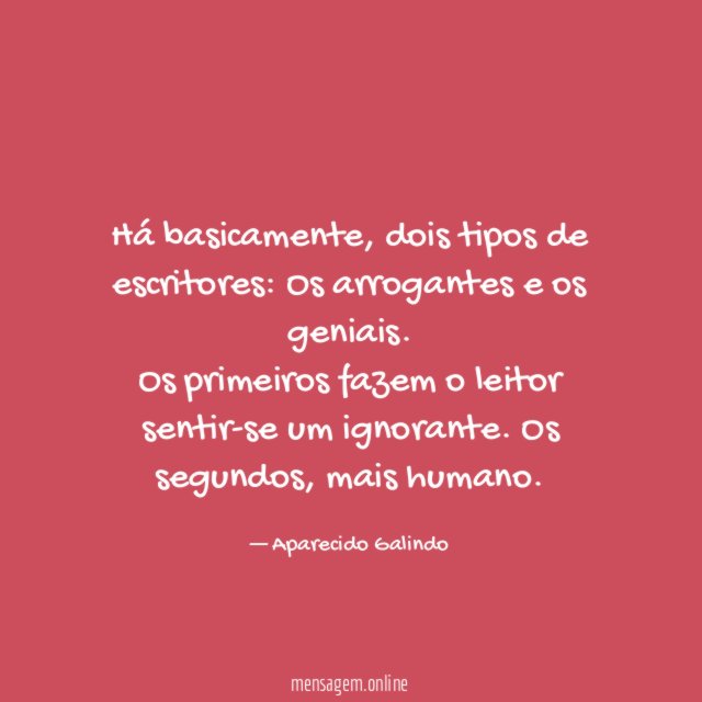 Há basicamente