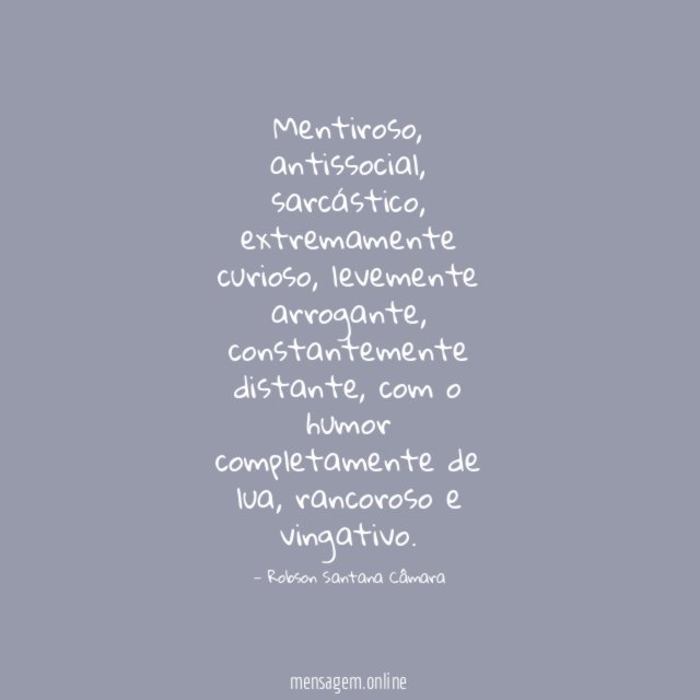 Mentiroso
