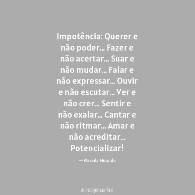 Impotência