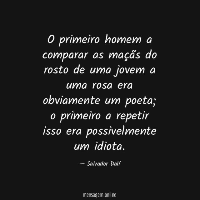 O primeiro homem a comparar as maçãs do
