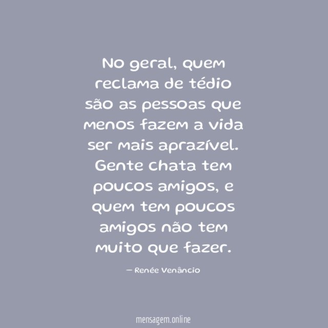 No geral