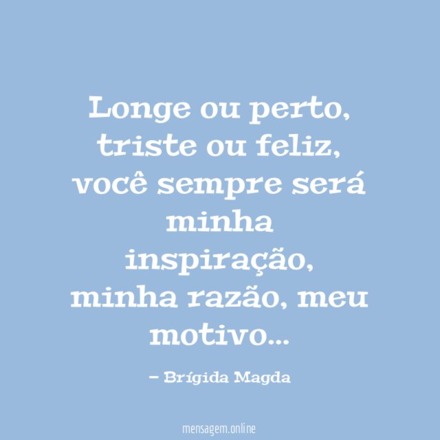 Longe ou perto