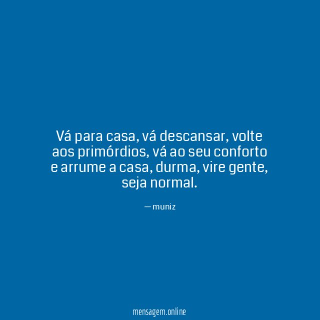Vá para casa