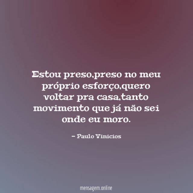 Estou preso